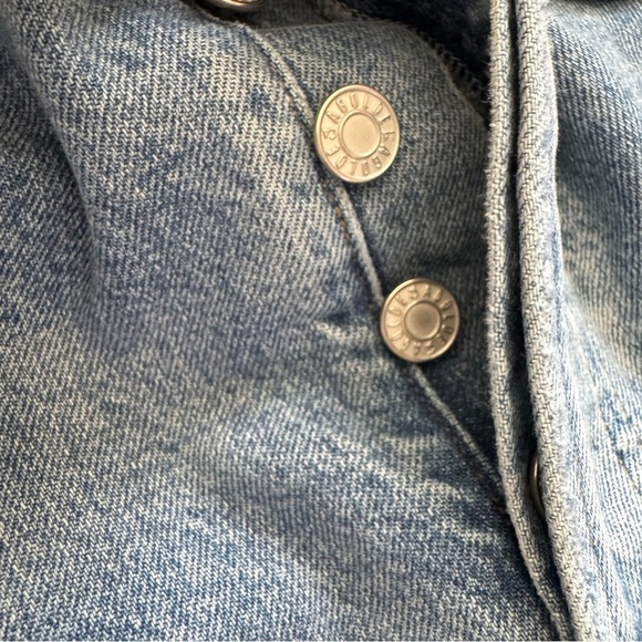 Agolde Riley High Rise Distressed Jeans size 24 - Picture 9 of 9